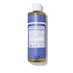 Savon Liquide Castile Soap Menthe Poivrée -Beaute Luxe Soldes 018787765166 DR BRONNER Savon Liquide Castile Soap Menthe Poivree 13107