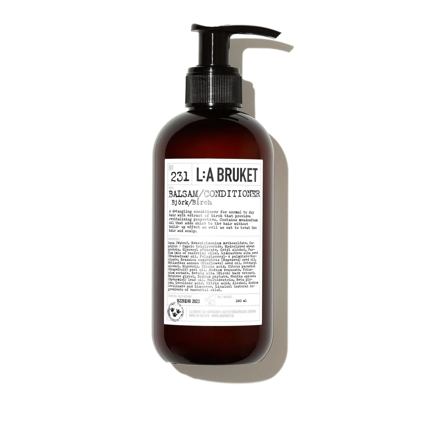 L:A Bruket Conditioner Après-Shampoing Revitalisant Bouleau 231 1 L:A Bruket Conditioner Après-Shampoing Revitalisant Bouleau 231