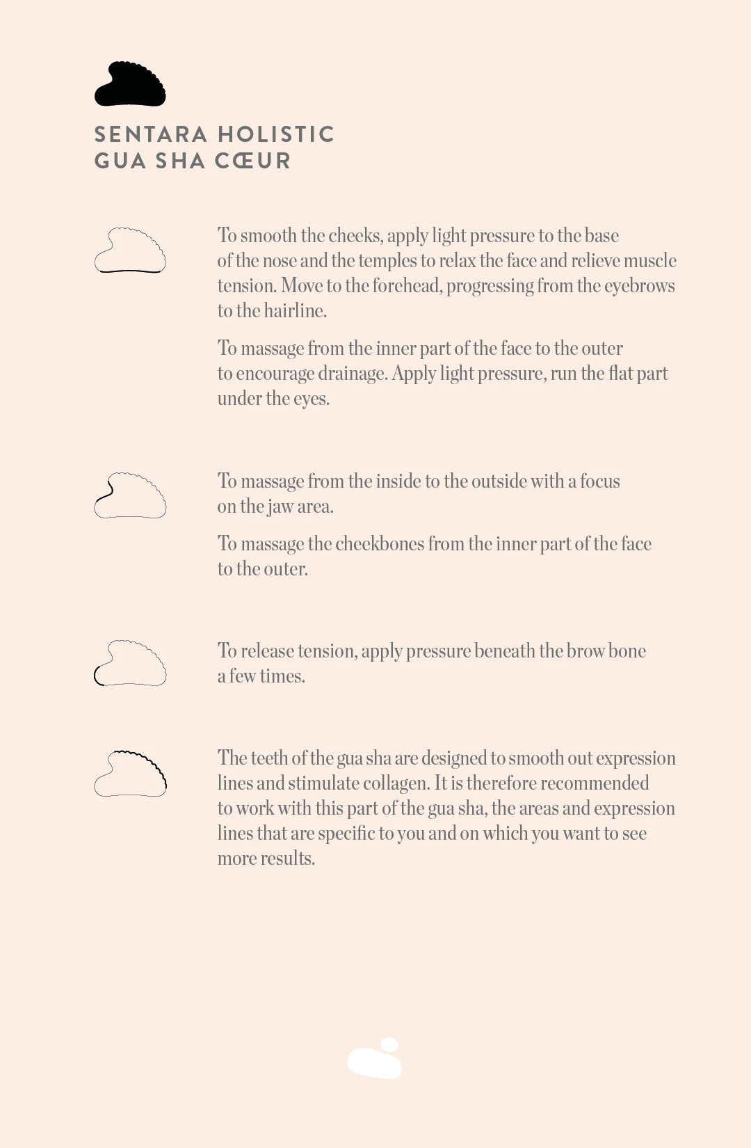 Gua Sha Cœur Quartz Rose à Dents 4 Gua Sha Cœur Quartz Rose à Dents – Image 4