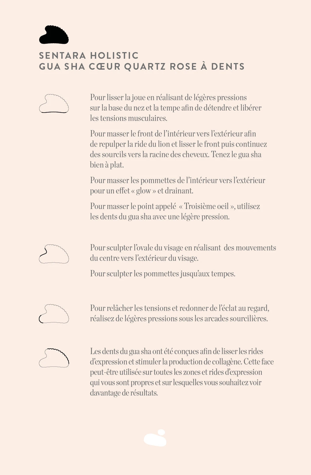 Gua Sha Cœur Quartz Rose à Dents 3 Gua Sha Cœur Quartz Rose à Dents – Image 3