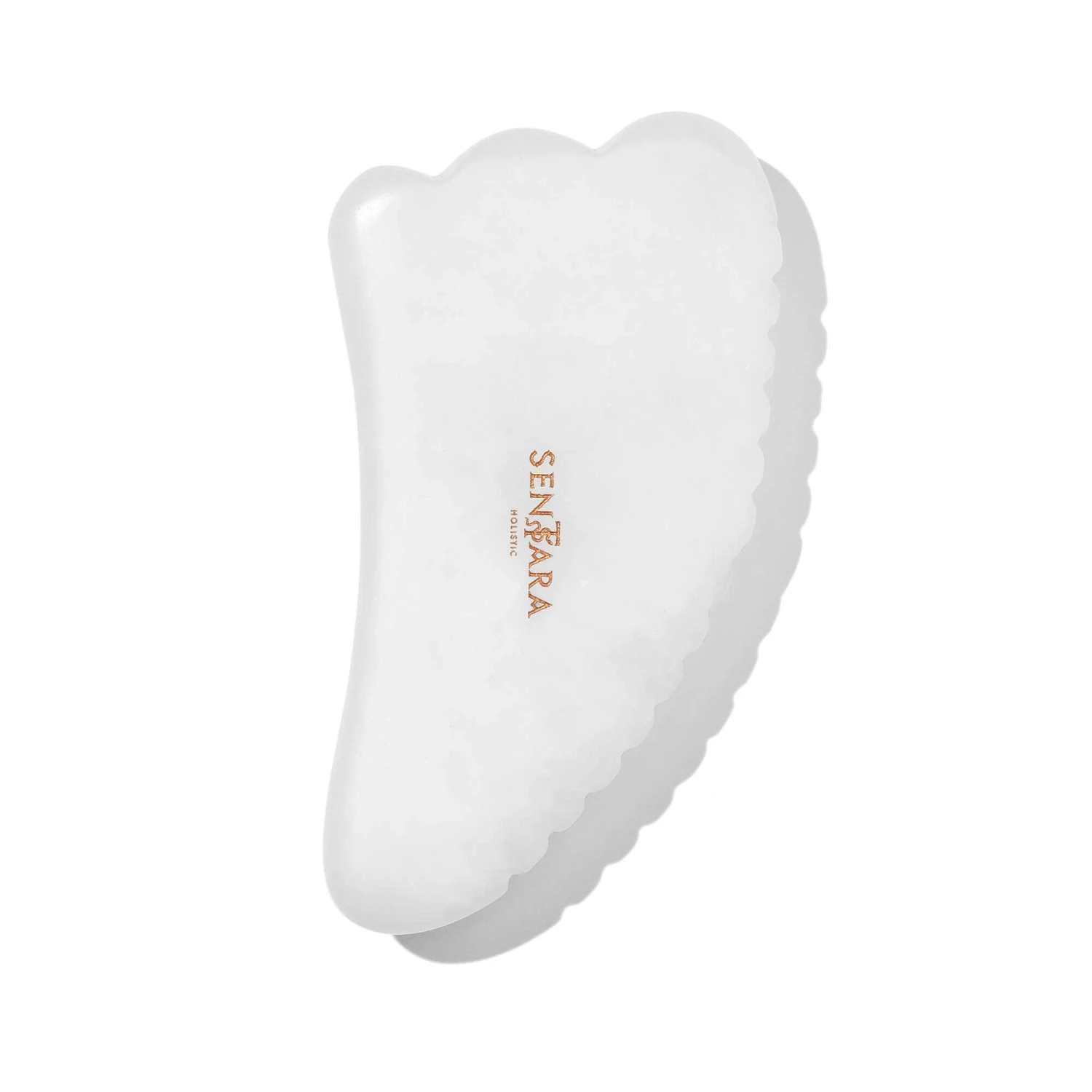 Gua Sha Corne Jade Blanc à Dents 1 Gua Sha Corne Jade Blanc à Dents